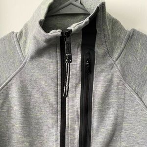 Grey Nike Fleece Tech Sweater